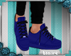 ♥ Blue Trainers