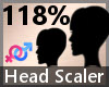 Head Scaler 118% F A