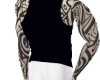 male shirt tattoo