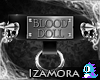 ♛ Blood Doll collar