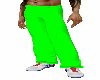 brght  grren pants