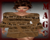 Western brown rope dress