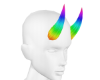 Rainbow Demon Horns