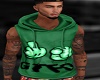 GTFO Hooded Vest  Green