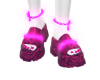 Pink Glow Sandals
