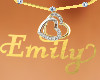 Emily Heart Necklace (F)