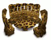 [X] leopard skin couch