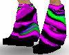 (sk) Toxic/purple Boots