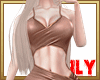 Sexy Brown Dress by ALY