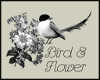 Bird&Flower in B&W filer