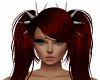 Red Carla Spike Hair