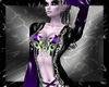 b purple demonia coat