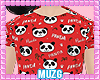M| Panda Shirt Kid F