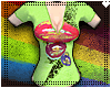 {L}Rainbow Kiss T- Green