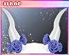 🌹 Rose Horns | Blue