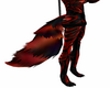 RedBlack furry tail