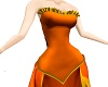 DNE Summer Orange Gown