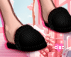 Slippers blk â¥