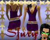 sf Mini Dress Purple