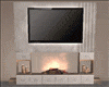 ! Glam Fireplace TV
