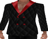 Casual-Black/Red Quilted