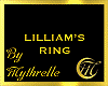 LILLIAM'S RING