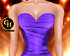 *GH* Silk Purple Dress