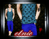 *[e] BLUE SHORT PANTS*