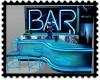 Neon Blue Bar