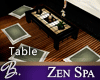 *B* Zen Spa Table