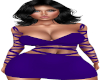 Renee Purple Dress