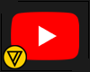 *V* - Youtube Sign