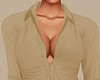 Beige Casual Blouse