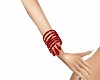 red bracelets R 