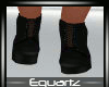 Black Glitter Shoes v2