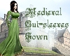 Medieval Cut-sleeve Gown