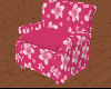 Pink Flower Chair