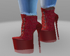 Botillons Red Dentelle
