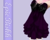 EB Violet Dress With Bow