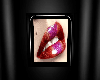 Sexy Lips Framed V4