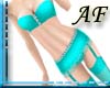 [AF]Teal Lush Lingere