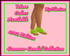 Summer LimeGreen Sandals