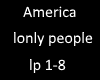 America lonly people
