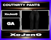 COUTNRTY PANTS