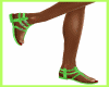 SM Green Sandals Pale