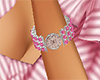 Pink Jeweled Watch