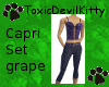 TDK! capri set grape