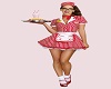 1950's 3D Waitress