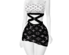 Lexi LV B&W Mini Dress F