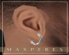 Silver earring